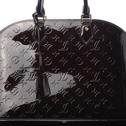 Louis Vuitton Vernis Alma MM Amarante 18 of 18