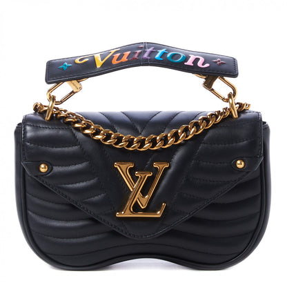Louis Vuitton Calfskin New Wave Chain PM Black 1 of 8