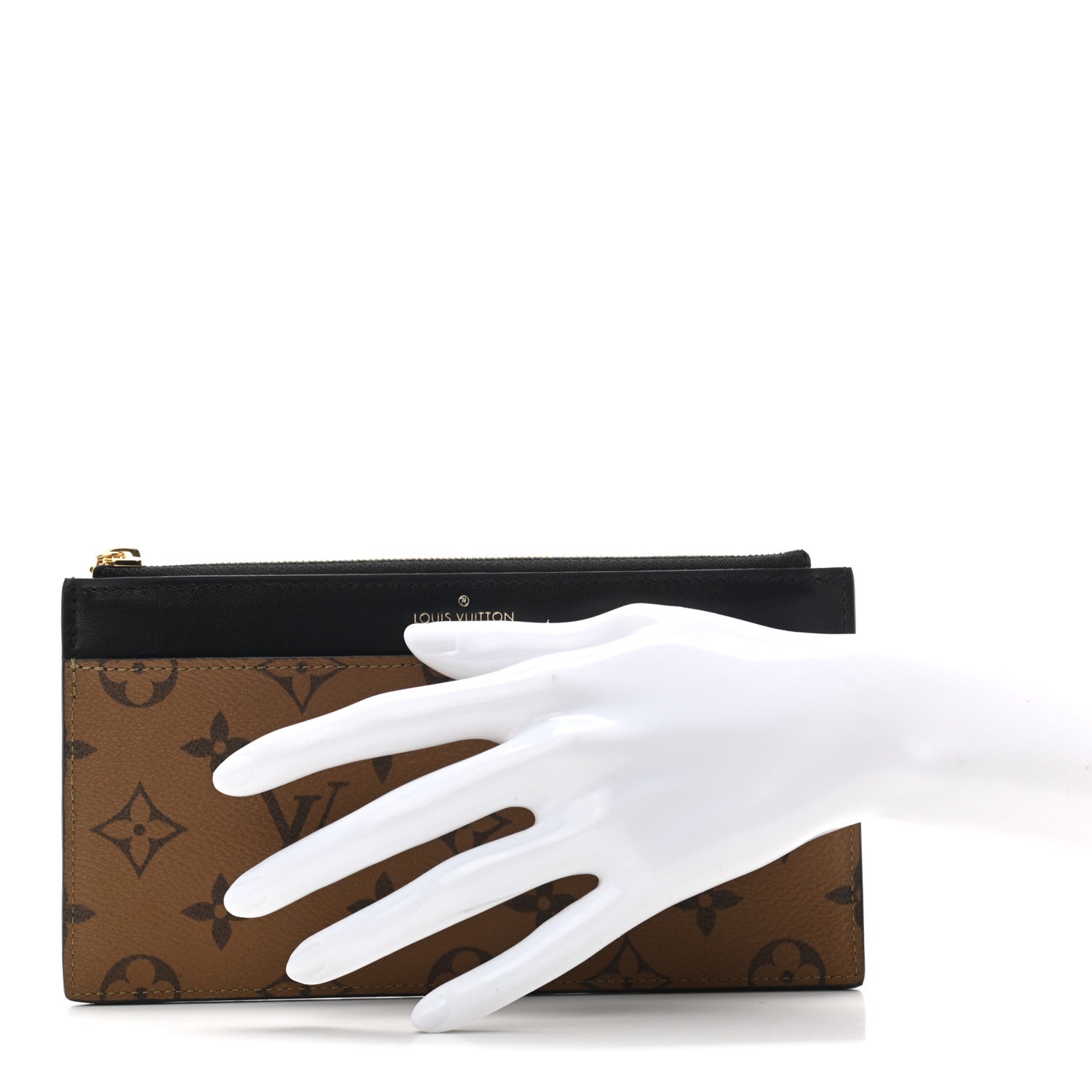 Louis Vuitton Reverse Monogram Slim Purse 2 of 9