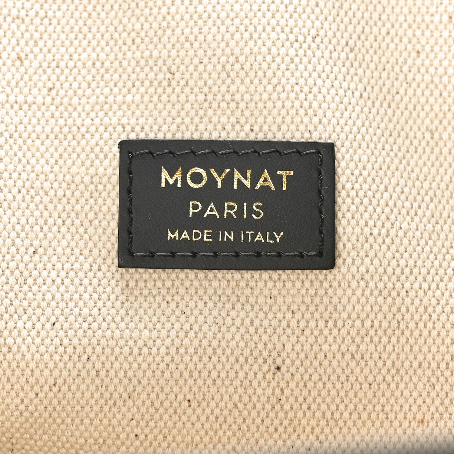 Moynat Canvas 1920 Calfskin Oh! Tote Ruban MM Carbon Bronze Ochre Bordeaux 6 of 9