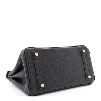 Hermes Togo Birkin 25 Black 4 of 11