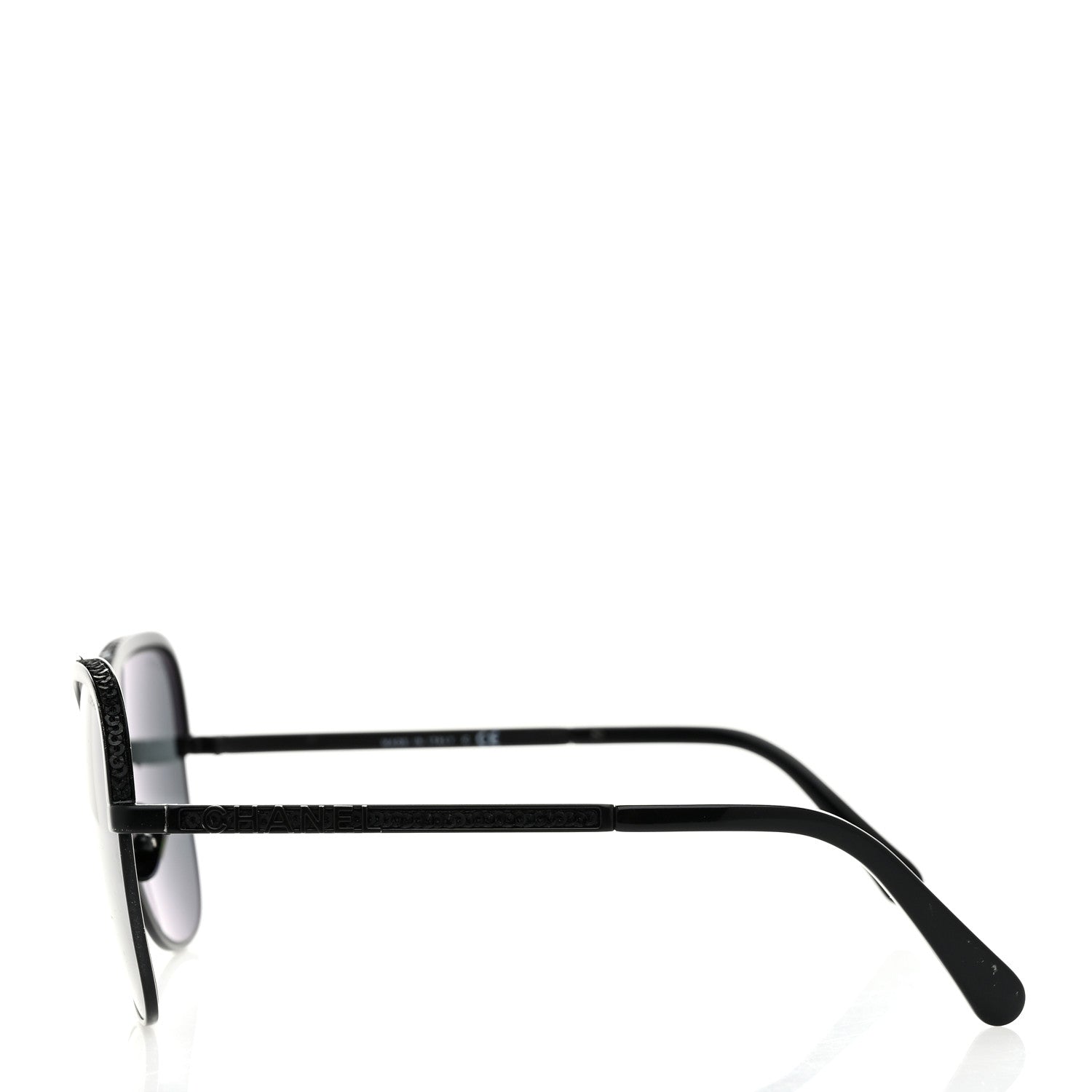 Chanel Square Frame Sequin Sunglasses 4270 Black 3 of 8