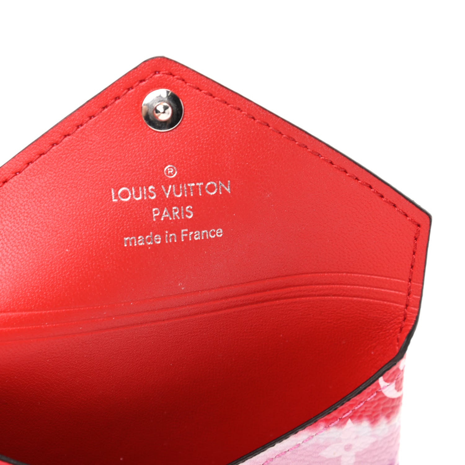Louis Vuitton Monogram Escale Small Kirigami Pochette Insert Red 6 of 6