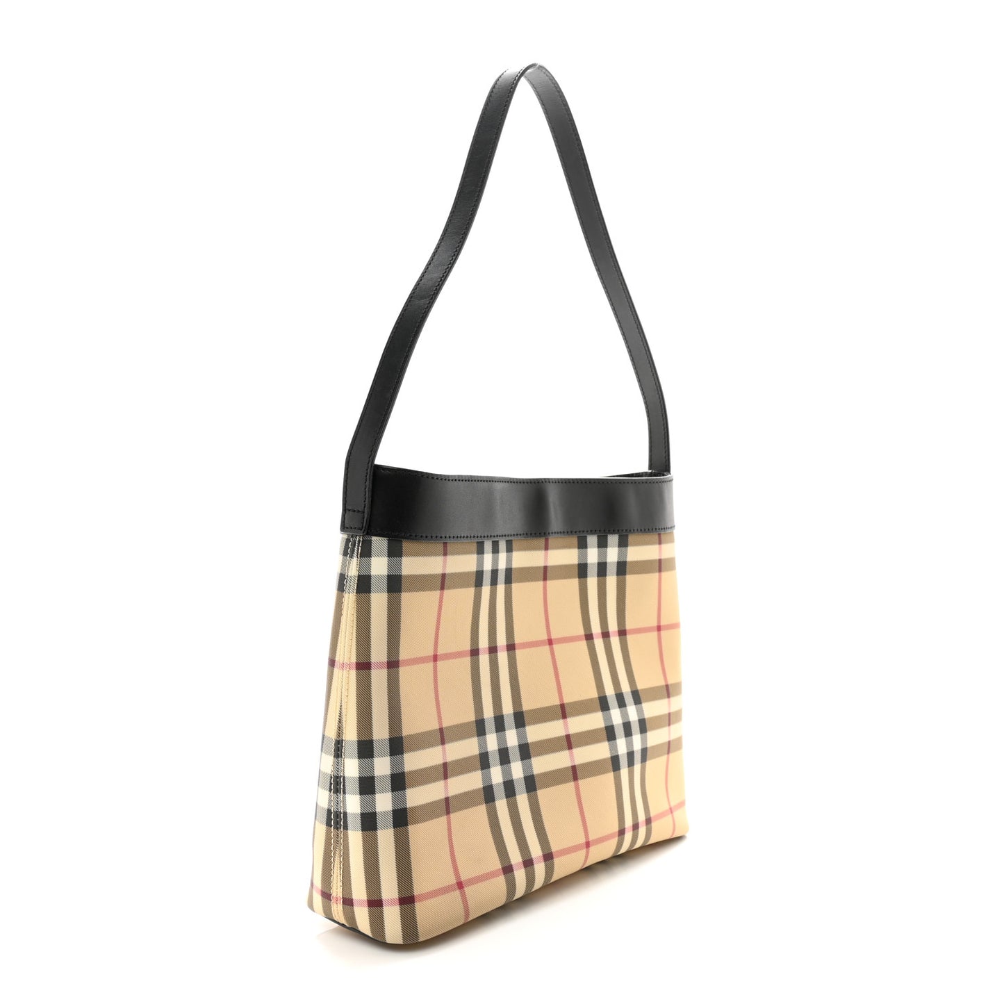 Vintage Check Shoulder Bag Black