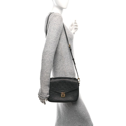 Louis Vuitton Empreinte Pochette Metis Black 2 of 11