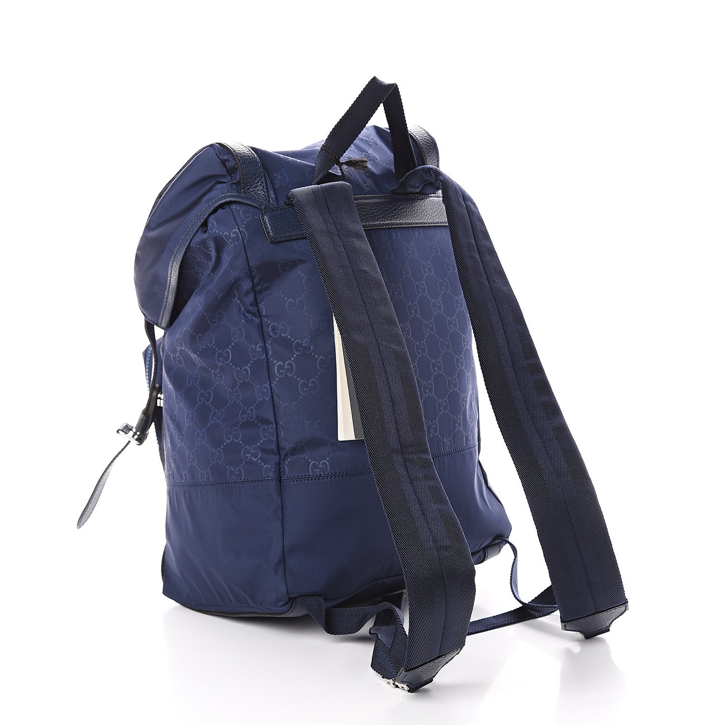 Nylon Monogram Medium Light Double Buckle Backpack Tide