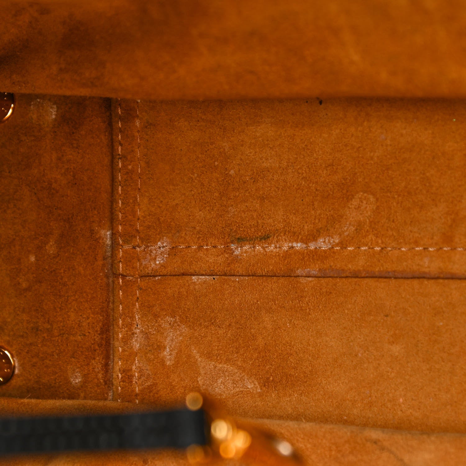 Louis Vuitton Monogram Cuir Orfevre Tote W PM Noisette 7 of 16
