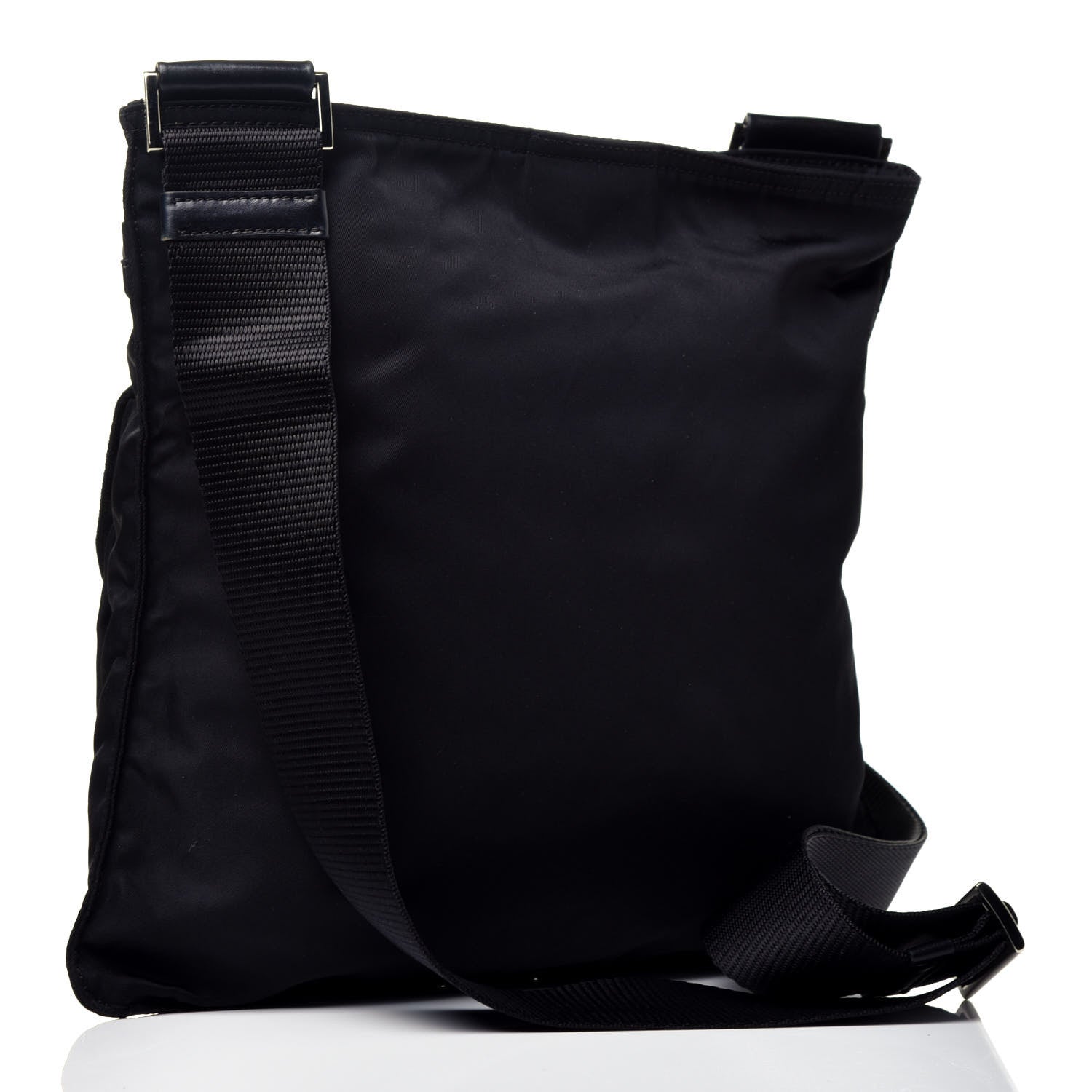 Prada Nylon Vela Messenger Black 3 of 9