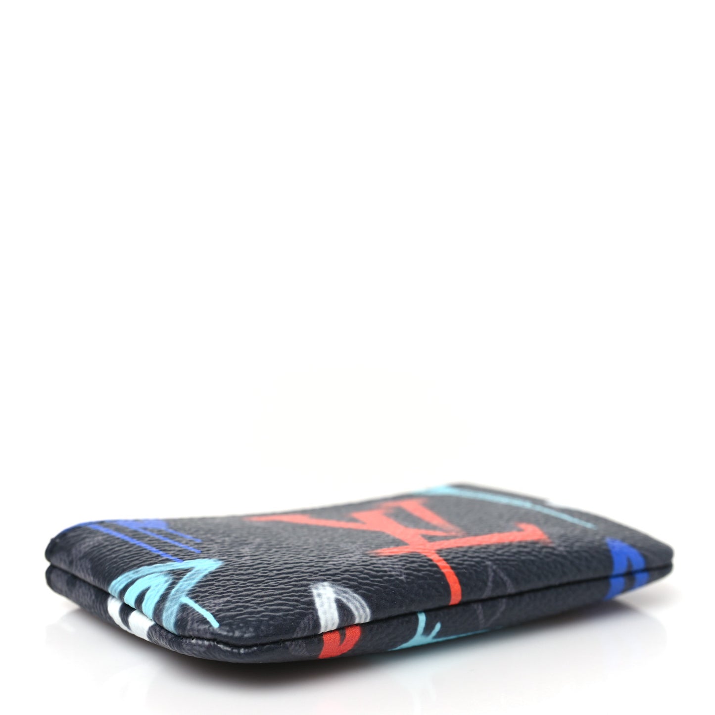Monogram Eclipse LV Graffiti Key Pouch Multicolor