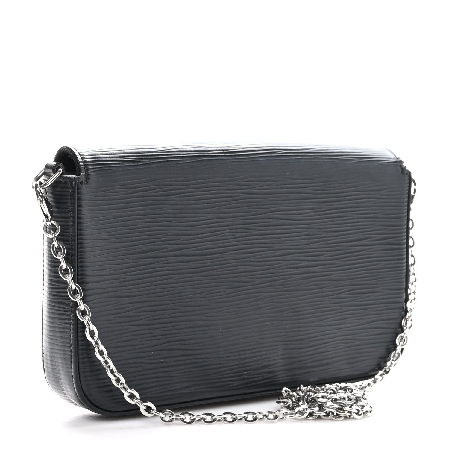 Louis Vuitton Epi Pochette Felicie Black 4 of 11