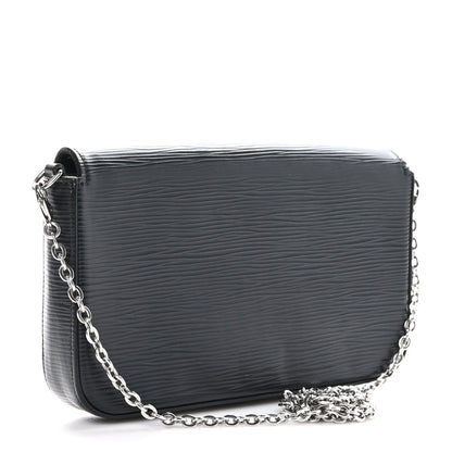 Louis Vuitton Epi Pochette Felicie Black 4 of 11