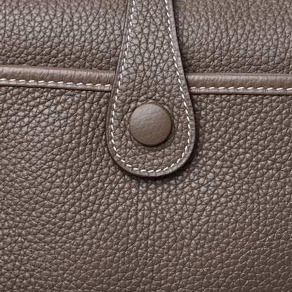 Hermes Taurillon Clemence Evelyne III PM Etoupe 9 of 10