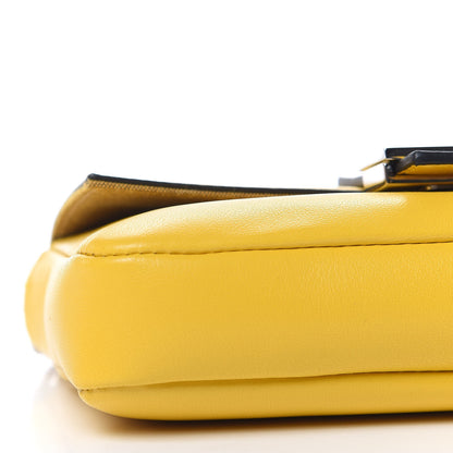 Fendi Nappa Micro Baguette Sunflower 5 of 10