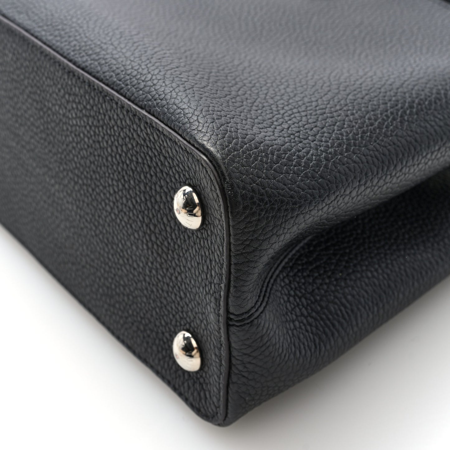 Taurillon Capucines PM Black