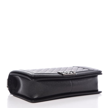 Chanel Caviar Quilted New Medium Boy Flap Black 4 of 10