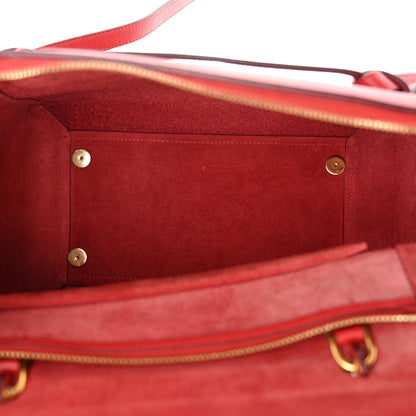 Celine Grained Calfskin Mini Belt Bag Coquelicot 5 of 11
