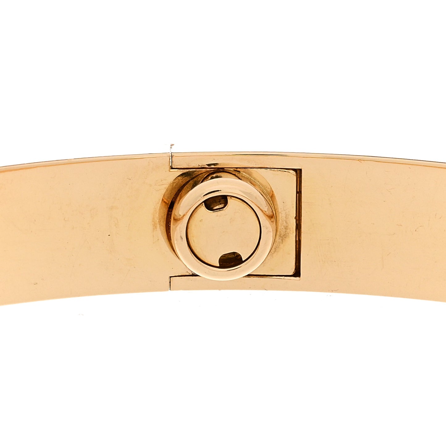 18K Yellow Gold LOVE Bracelet 17