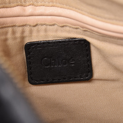 Chloe Calfskin Medium Military Paraty Black 6 of 25