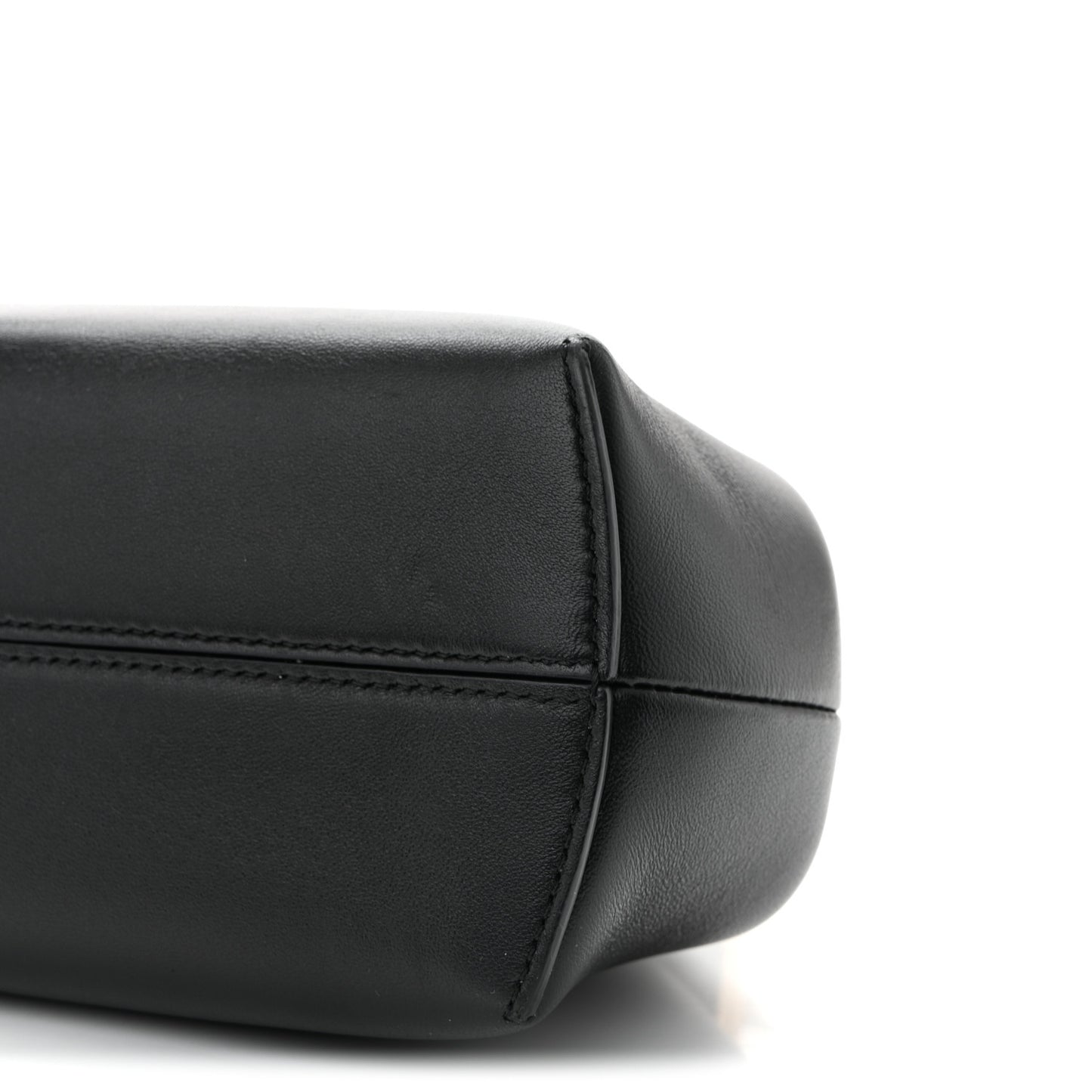 Shiny Nappa Small Fendi First Black