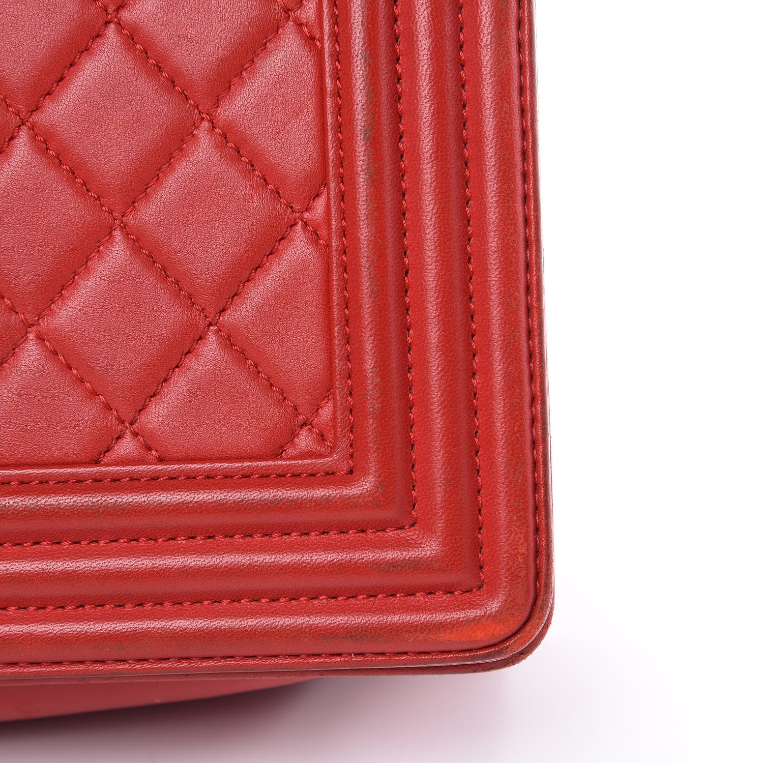 Chanel Lambskin Quilted New Medium Boy Flap Red 12 of 23