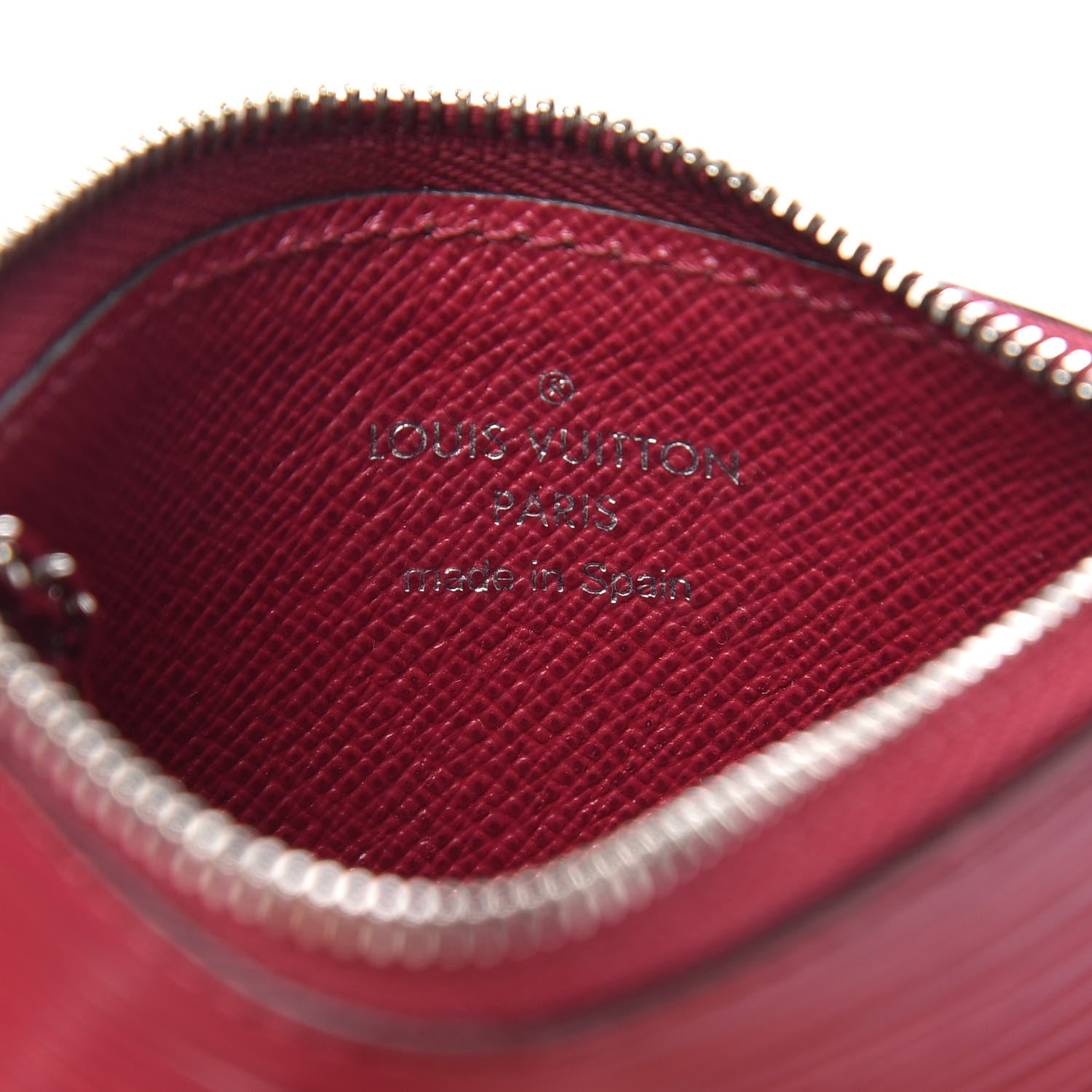 Louis Vuitton Epi Trio Card Case Wallet Rose Ballerine Rouge Fuchsia 6 of 8