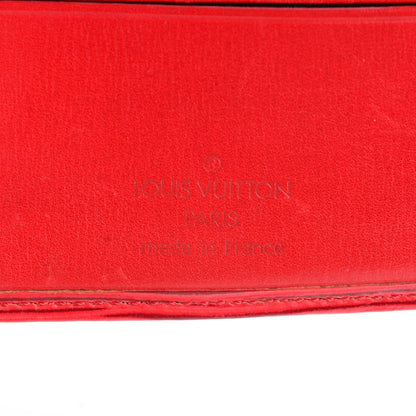Louis Vuitton Epi Porte-Billets Cartes Credit Monnaie Wallet Rouge 6 of 9