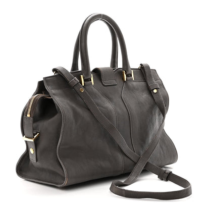 Saint Laurent Sheepskin Small Cabas Chyc Earth 3 of 12
