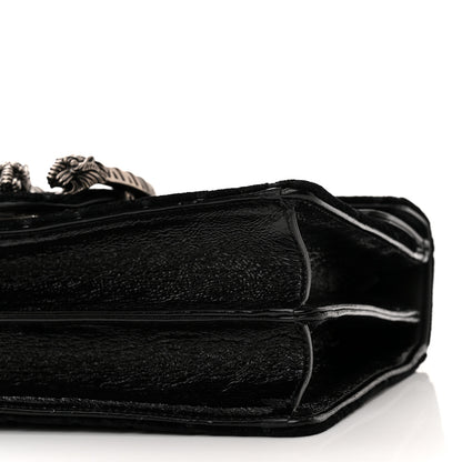 Gucci Velvet GG Monogram Small Dionysus Shoulder Bag Black 10 of 10