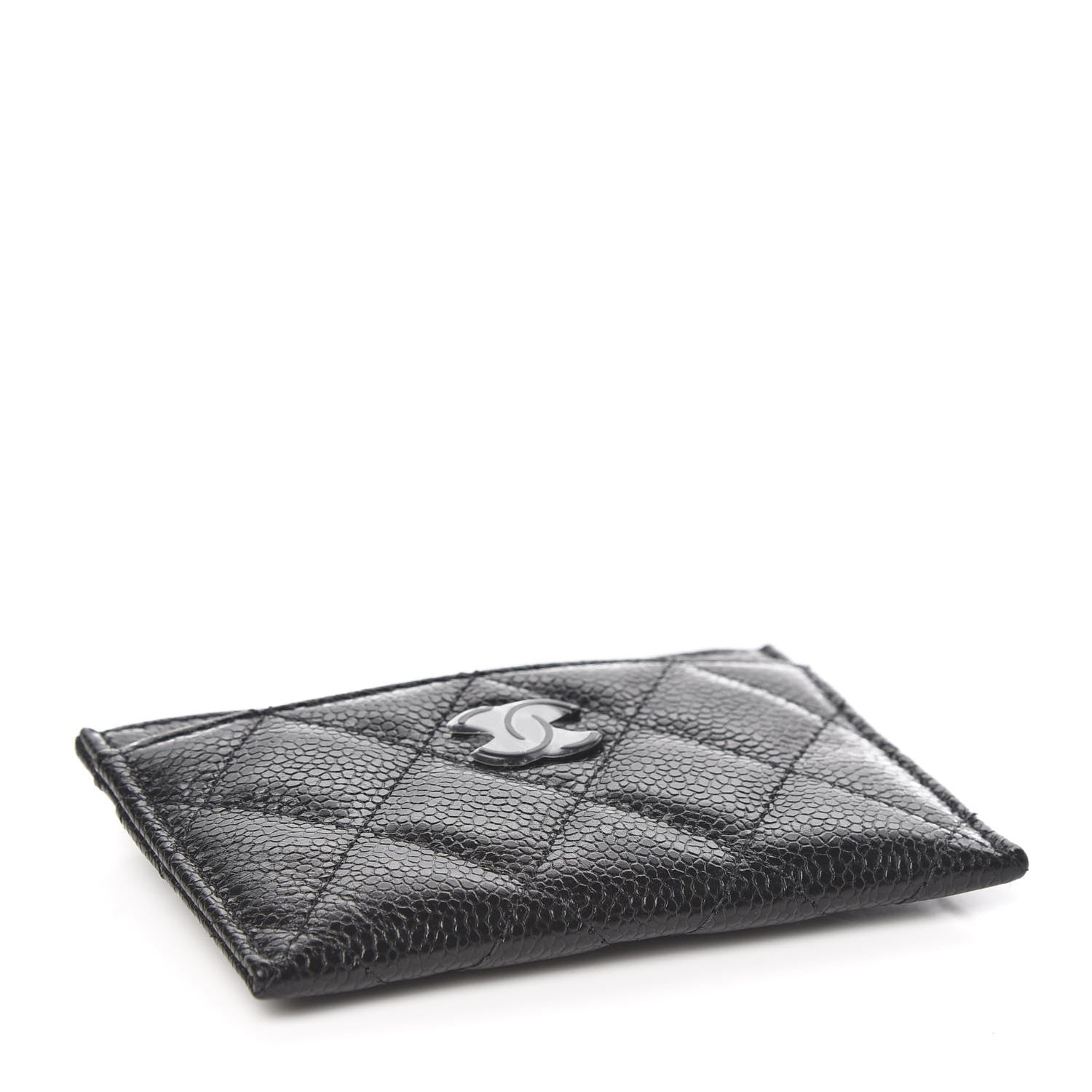 Chanel Caviar Quilted Incognito Card Holder Black 4 of 9