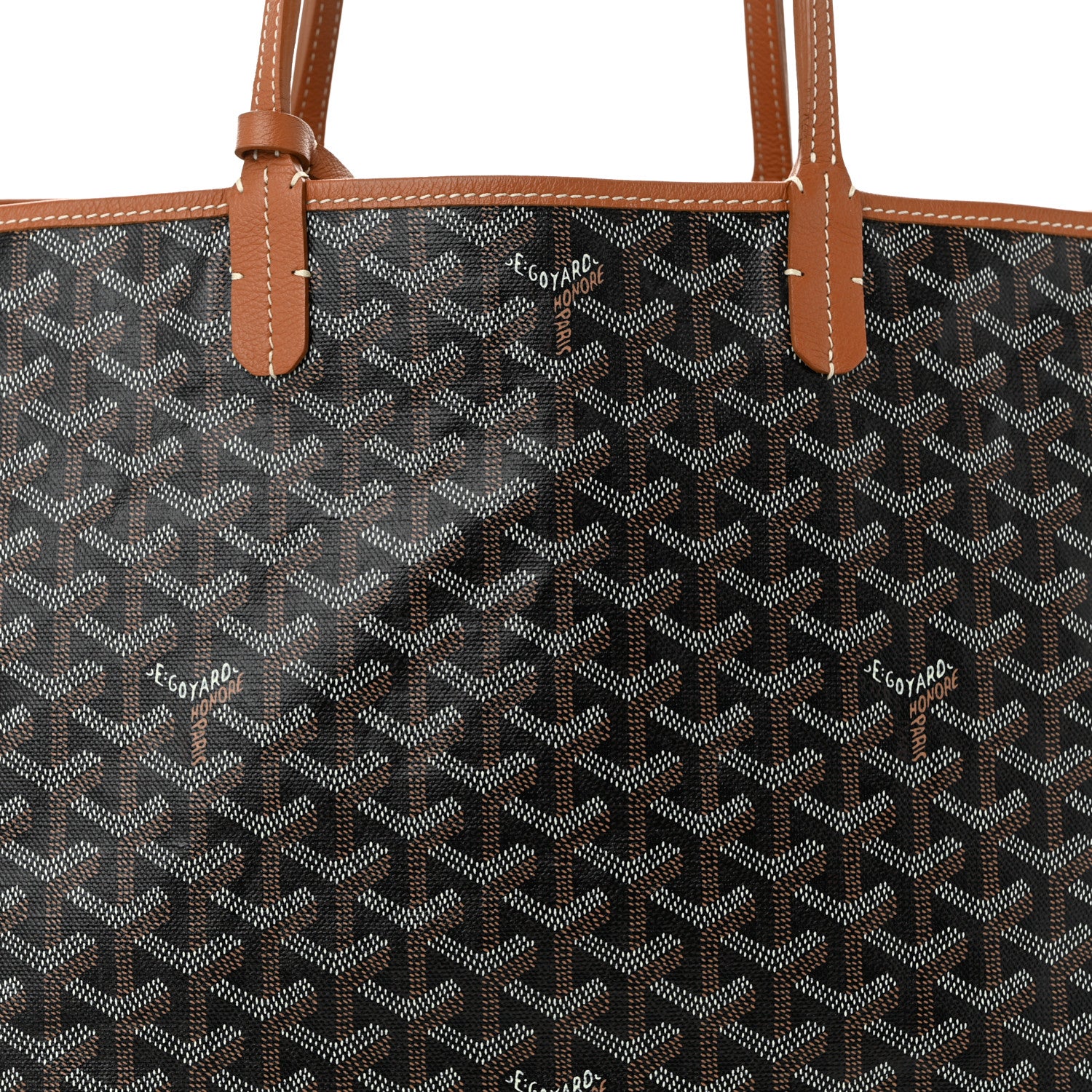 Goyard Goyardine Saint Louis PM Black Gold 9 of 11