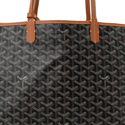 Goyard Goyardine Saint Louis PM Black Gold 9 of 11