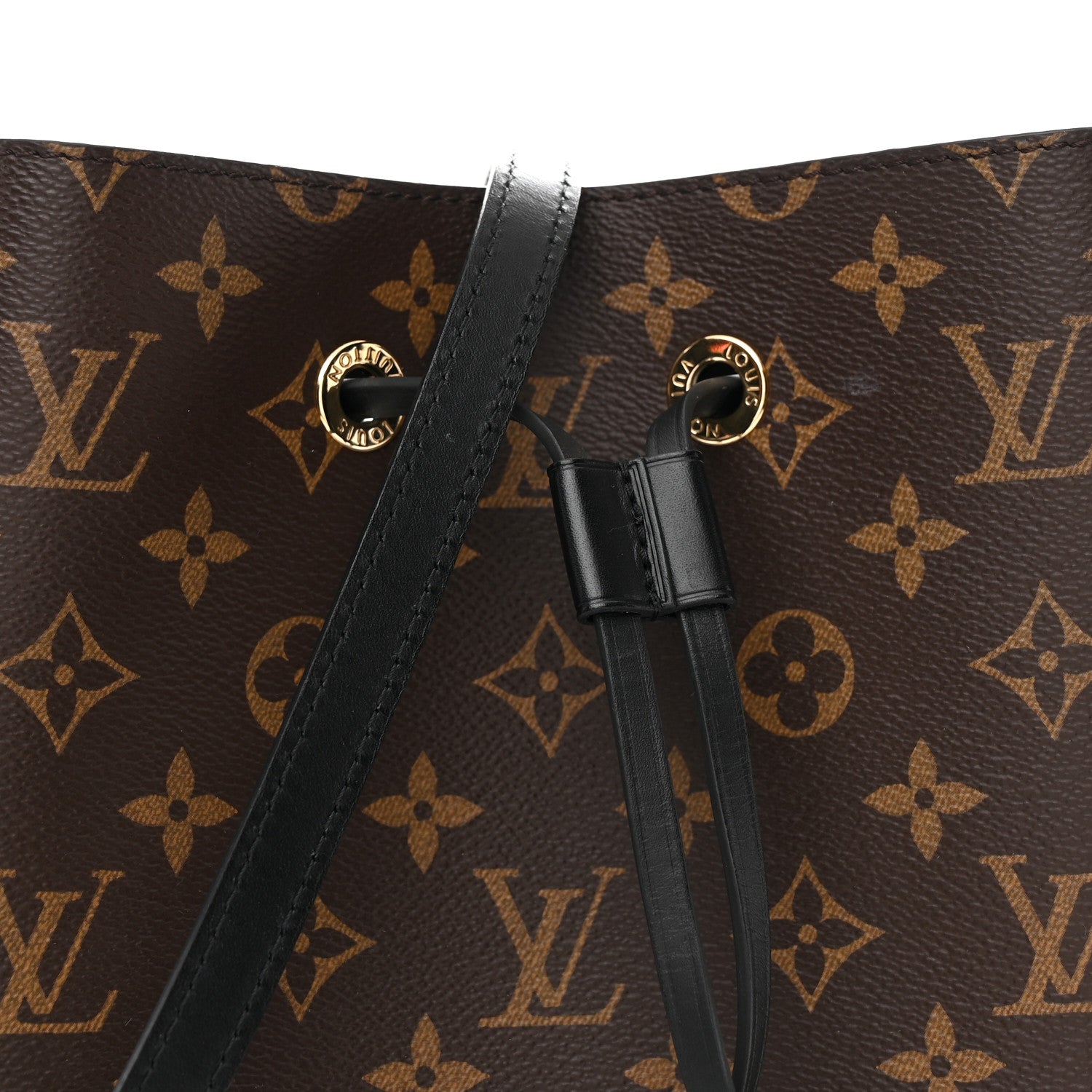 Louis Vuitton Monogram Neonoe MM Black 9 of 12