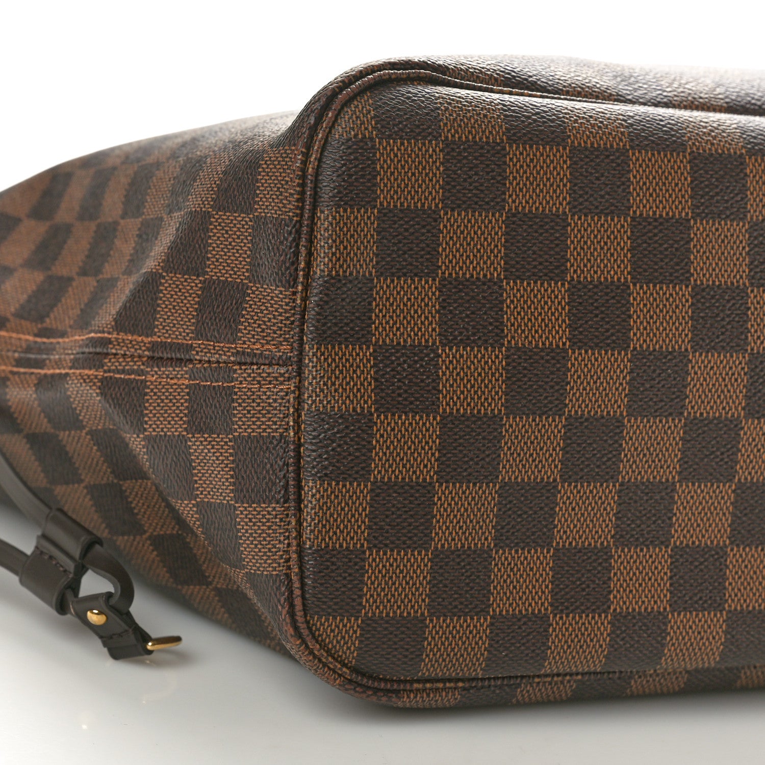 Louis Vuitton Damier Ebene Neo Neverfull MM Rose Ballerine 10 of 12