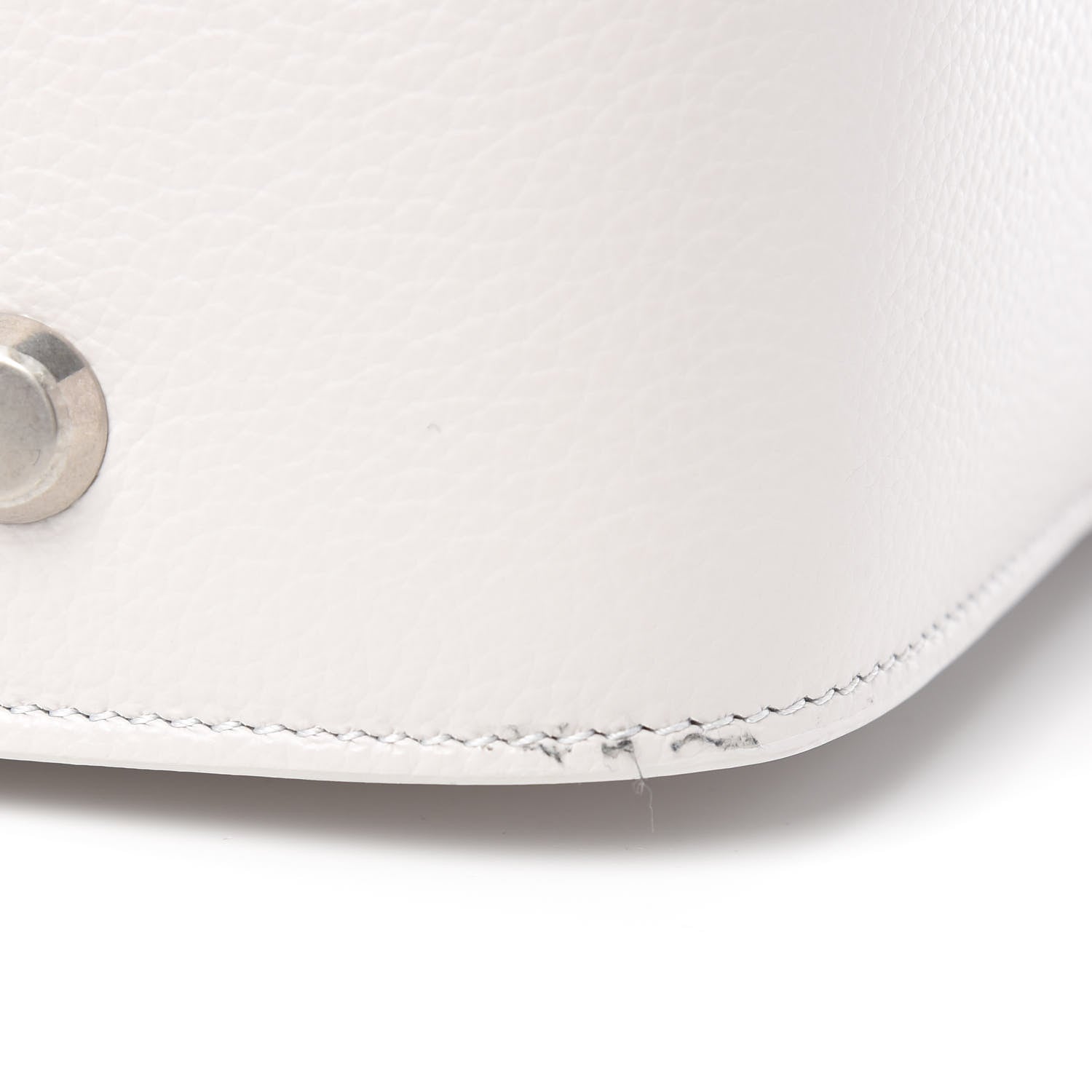 Balenciaga Grained Calfskin Medium 2.0 North South Shopping Tote White 8 of 11