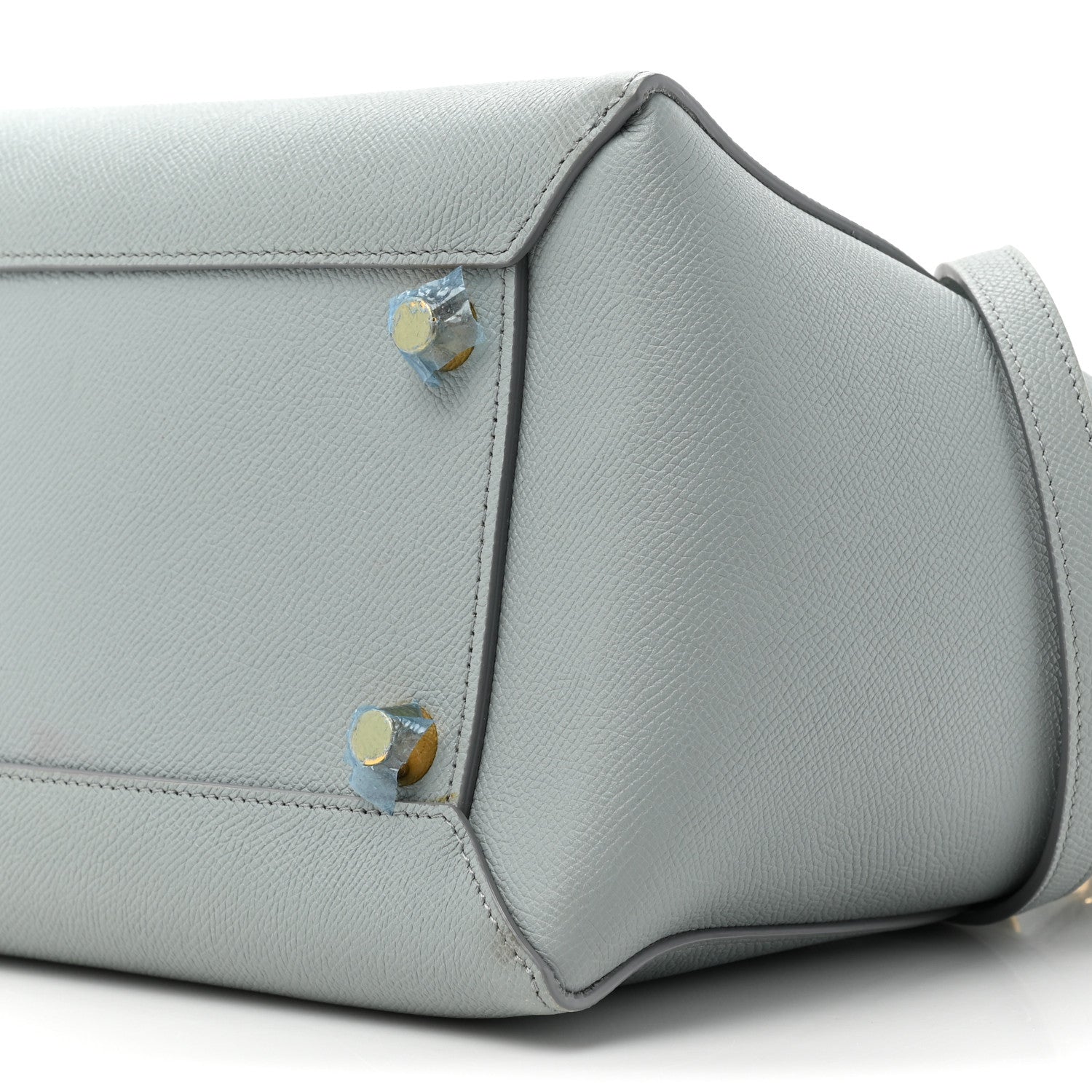 Celine Grained Calfskin Mini Belt Bag Cloud 9 of 17