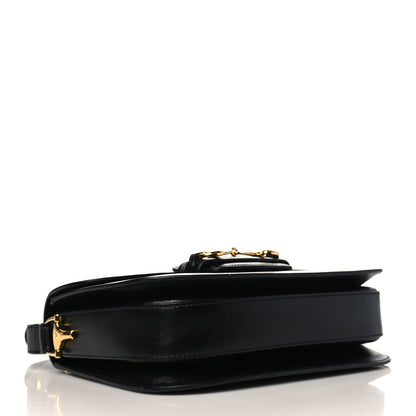 Gucci Azalea Calfskin Horsebit 1955 Shoulder Bag Black 4 of 9