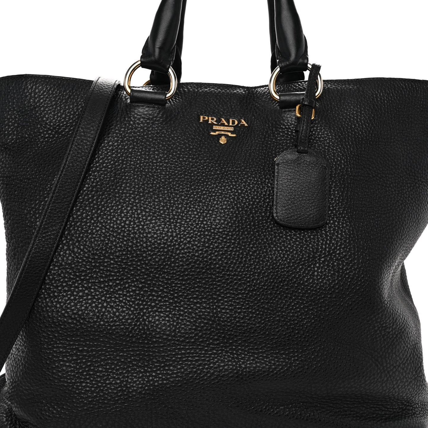 Vitello Phenix Satchel Black