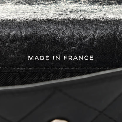 Chanel Calfskin Quilted Cambon Key Holder Case Black 7 of 8