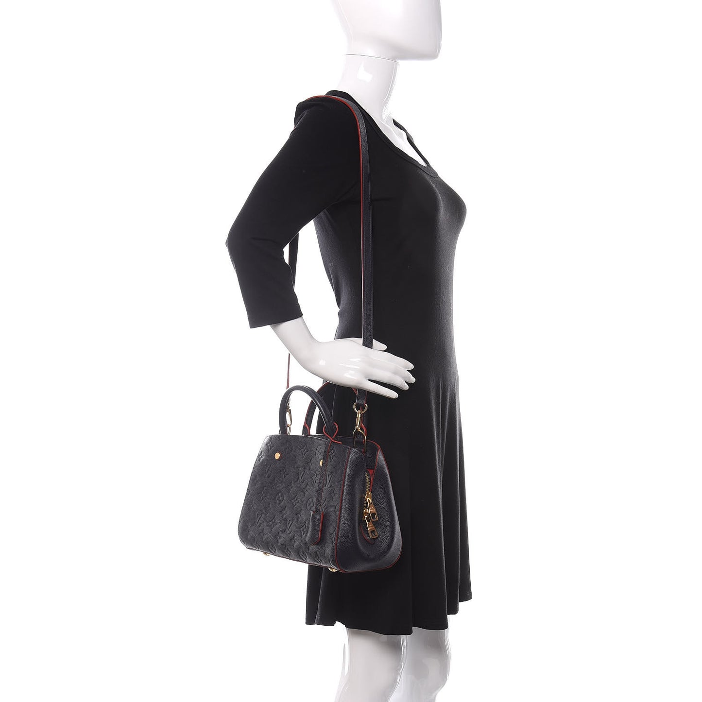 Empreinte Montaigne BB Marine Rouge