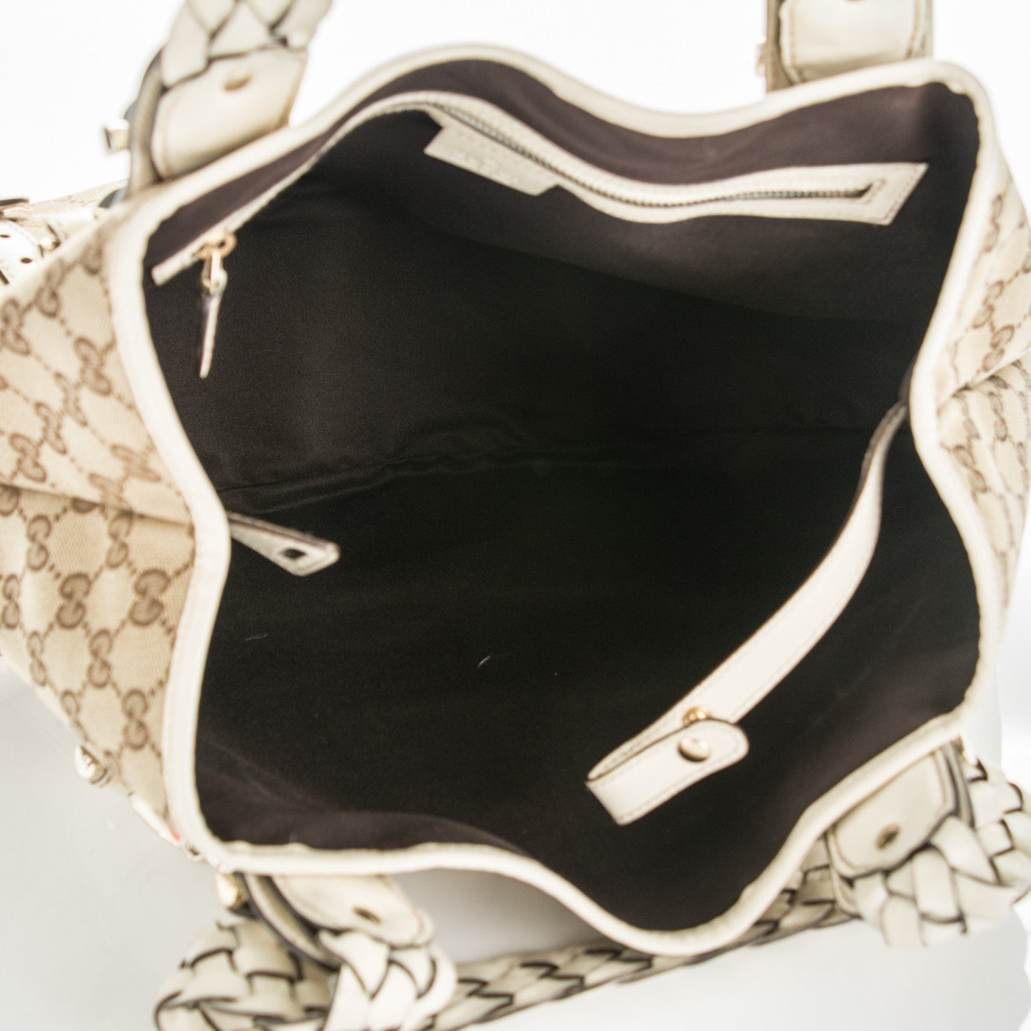 Gucci Monogram Small Pelham Shoulder Bag Off White 5 of 7