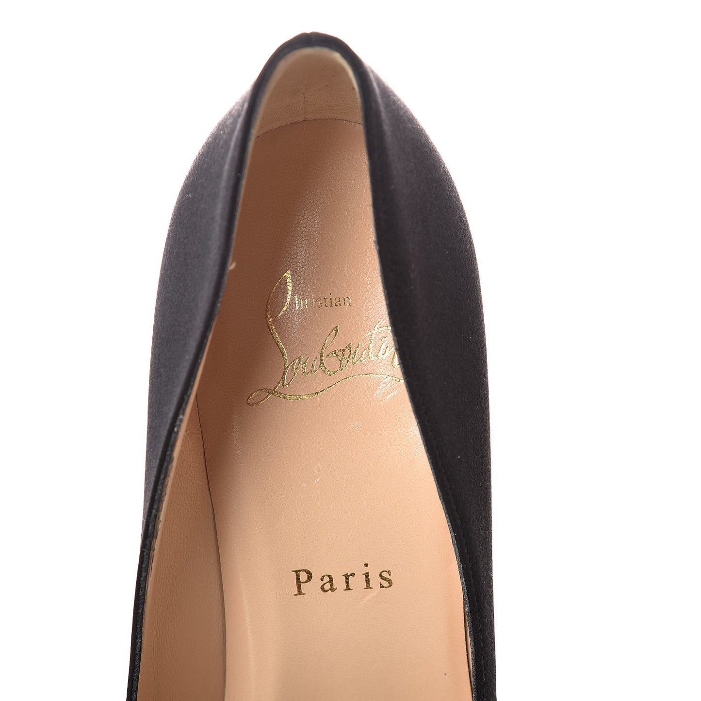 Satin Miss Pigalle 100 Pumps 38 Black