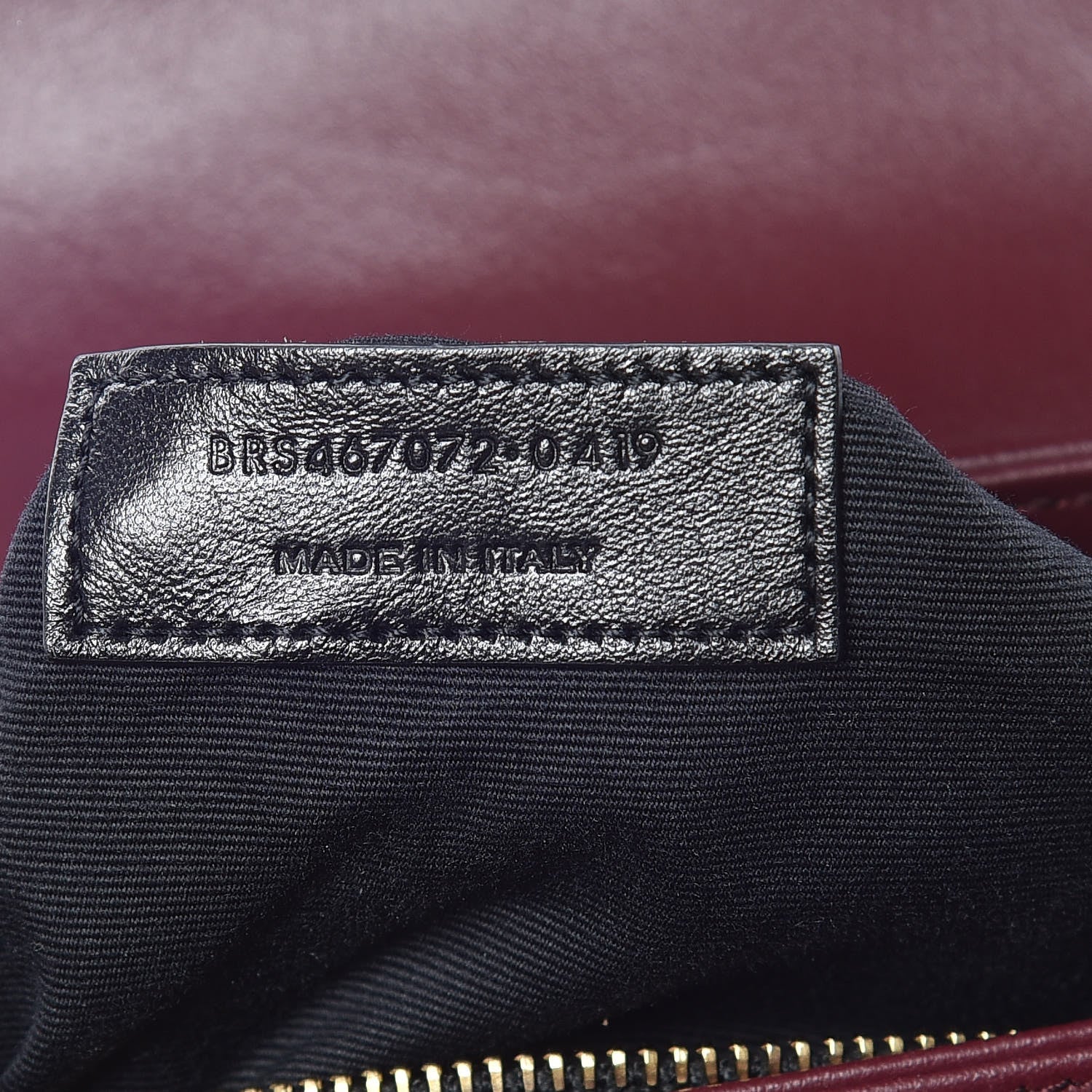 Saint Laurent Calfskin Y Quilted Monogram Toy Loulou Monogram Crossbody Bag Rouge Legion 9 of 11