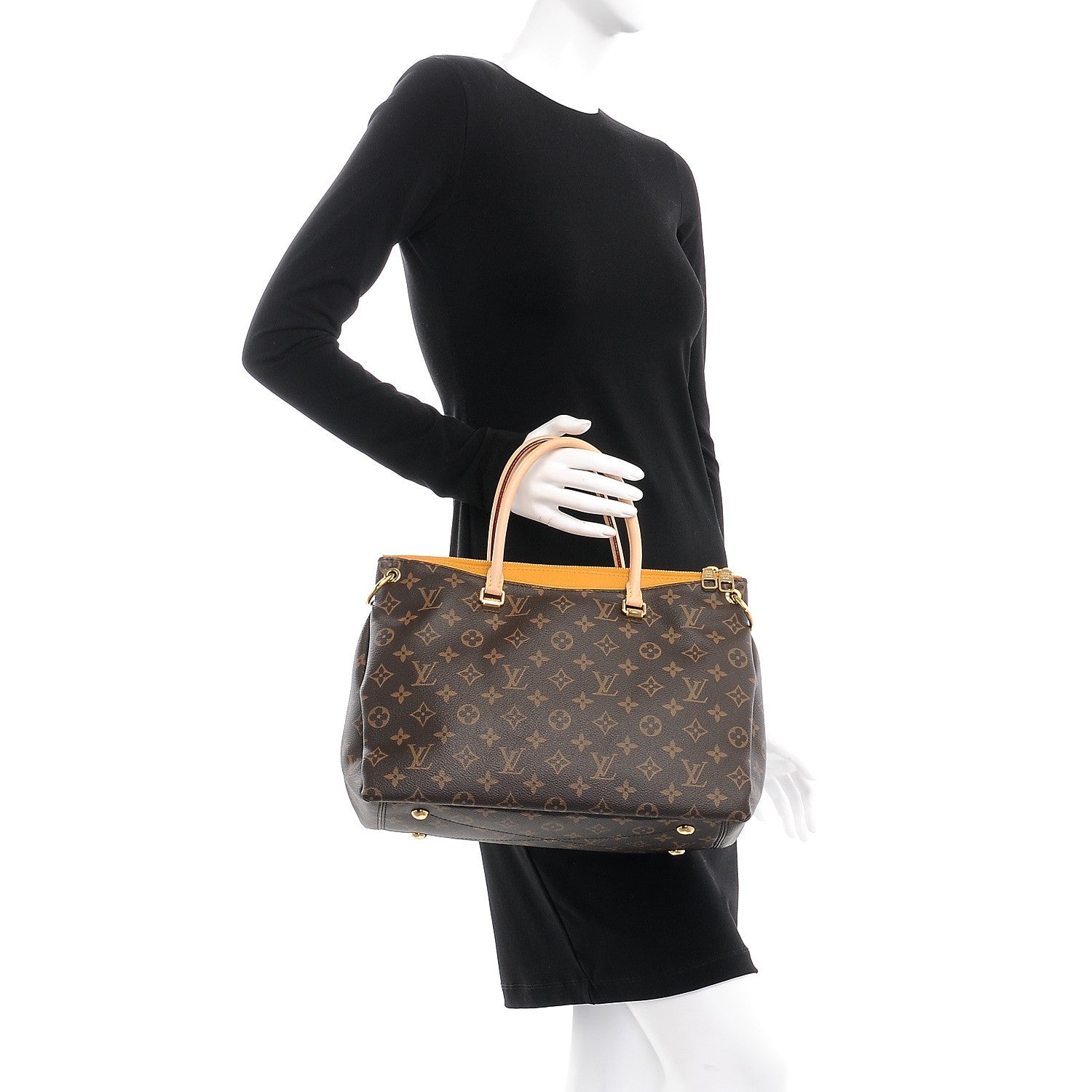 Louis Vuitton Monogram Pallas Safran 3 of 8