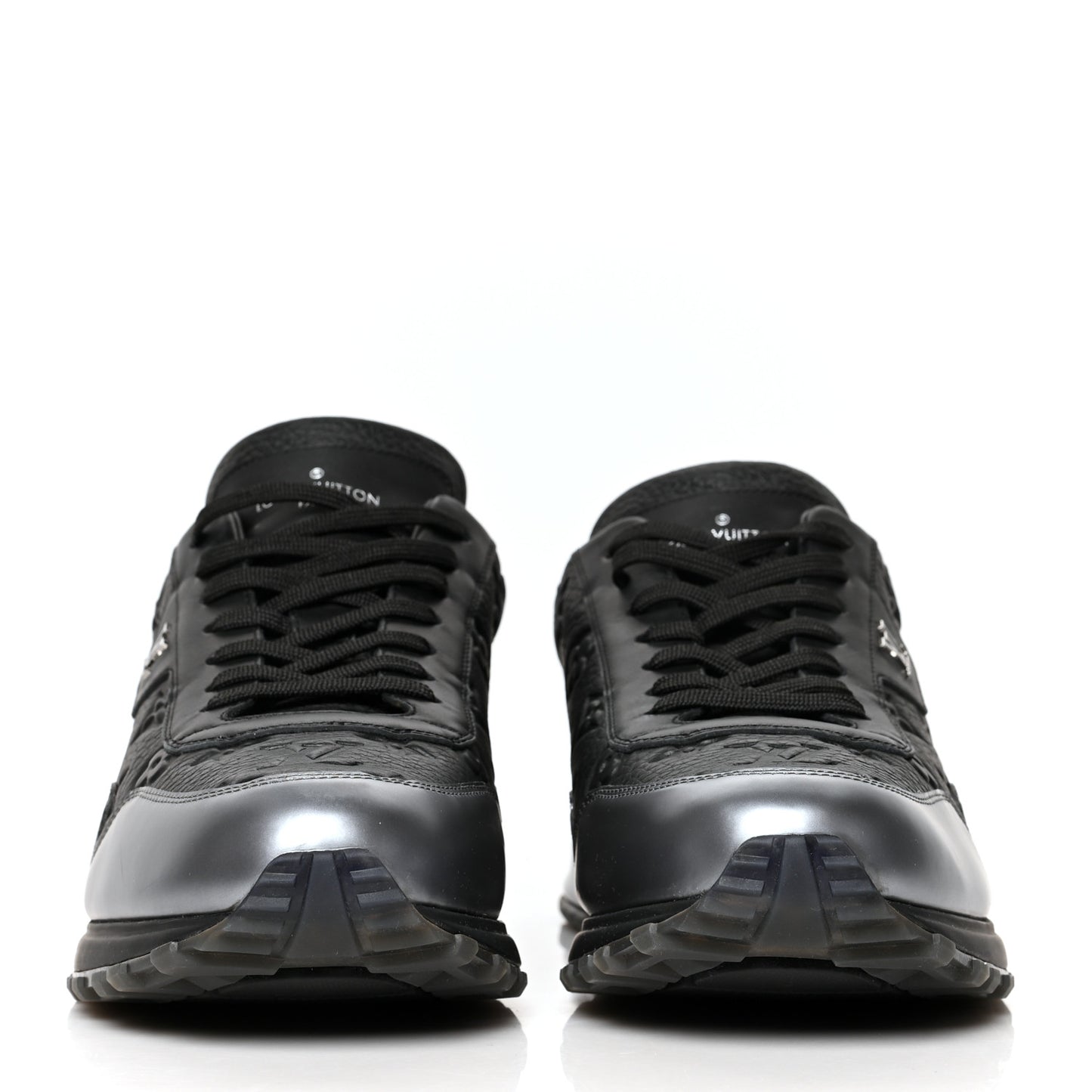 Metallic Empreinte Mens Run Away Sneakers 11 Charcoal
