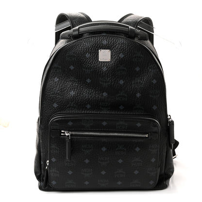 MCM Visetos Medium Stark Backpack Black 1 of 9