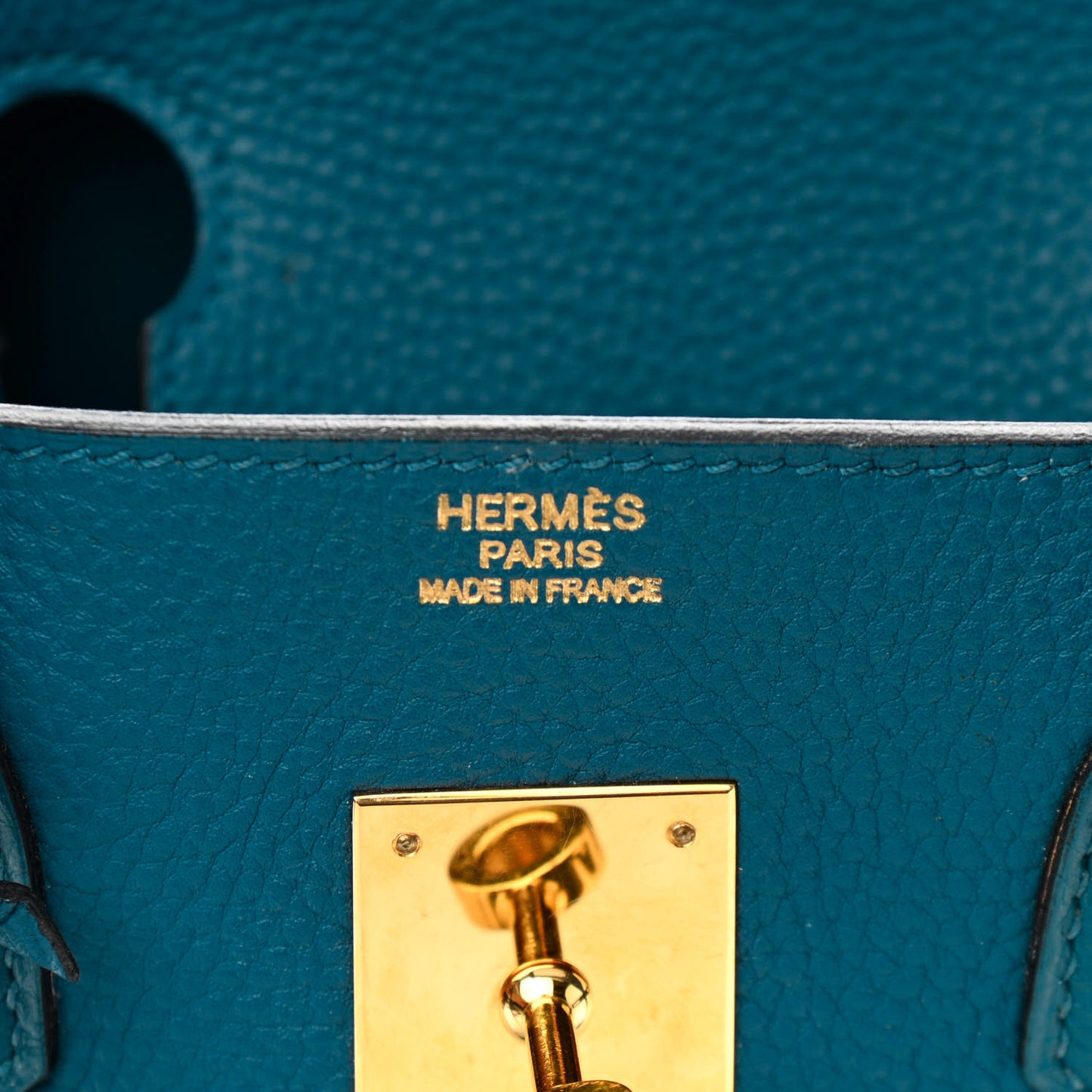 Togo Birkin 30 Bleu Izmir