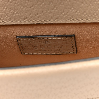 Gucci GG Supreme Monogram Textured Dollar Calfskin Super Mini Dionysus Shoulder Bag Beige Mystic White Oatmeal 6 of 9