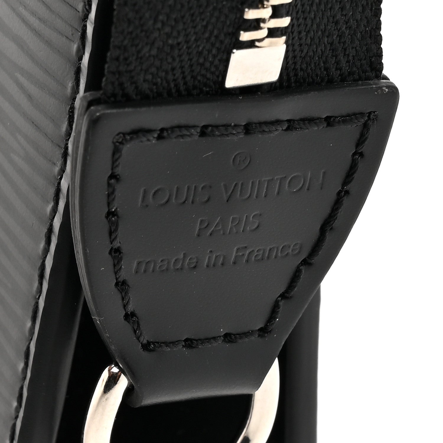 Louis Vuitton Epi LV Circle Pochette Accessories Black 6 of 9