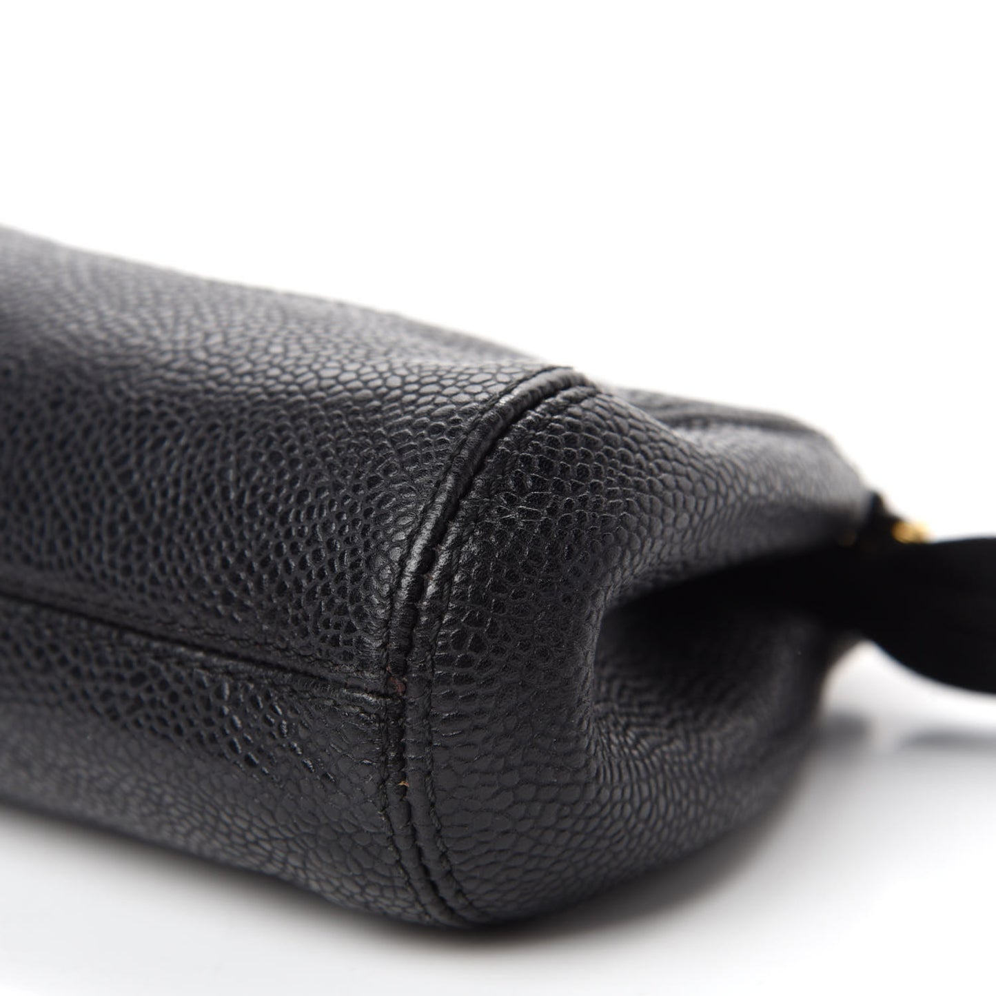 Caviar CC Shoulder Bag Black
