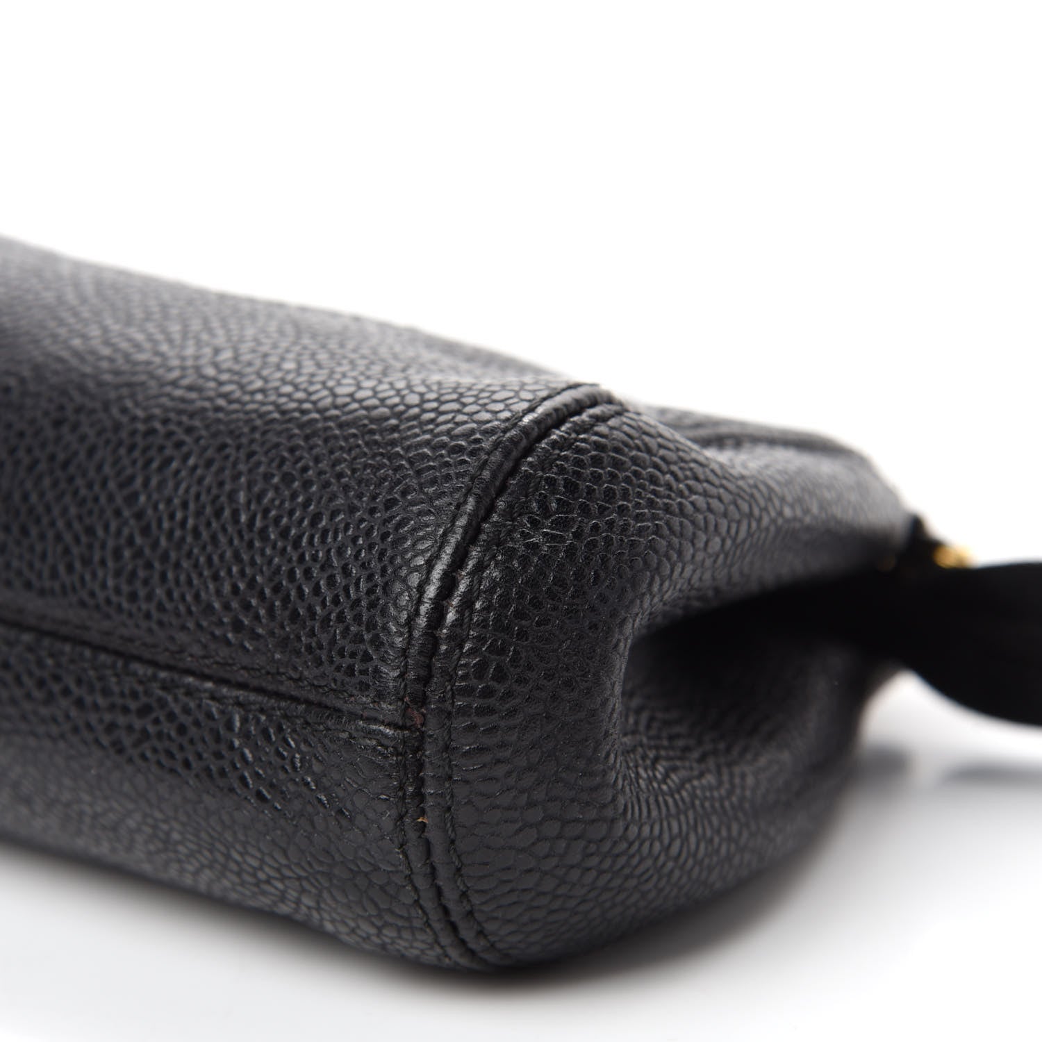 Chanel Caviar CC Shoulder Bag Black 7 of 10